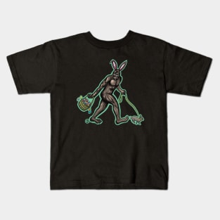 Easter Sasquatch Kids T-Shirt